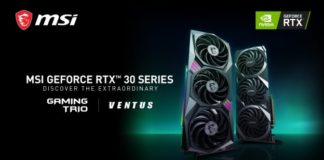 MSI NVIDIA GeForce RTX Série 30 01