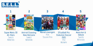 TOP des Ventes de Jeux Vidéo – semaine 38 / 2020 TOP Ventes Jeux Video sem 38 2020