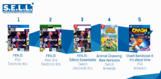 TOP des Ventes de Jeux Vidéo – semaine 41 / 2020 TOP Ventes Jeux Video sem 41 2020