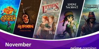 Prime Gaming : découvrez la mise à jour du mois de novembre 2020 Novembre 2020 Prime Gaming