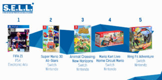 TOP des Ventes de Jeux Vidéo – semaine 43 / 2020 TOP Ventes Jeux Video sem 43 2020