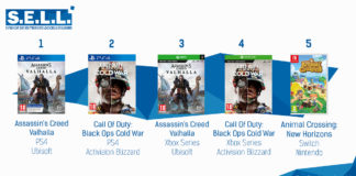 TOP des Ventes de Jeux Vidéo – semaine 46 / 2016 TOP Ventes Jeux Video sem 46 2020