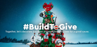 LEGO : un sapin de Noël 3D co-construit par les fans pour des associations LEGO-X-We-Are-Social-#BuildToGive
