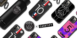 Le Paris Saint-Germain fait équipe avec CASETiFY pour une capsule hi-tech CASETIFY X PSG