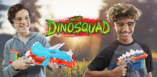 Nerf Dinosquad : une nouvelle gamme pour l’arrivée des beaux jours ! Nerf Dinosquad