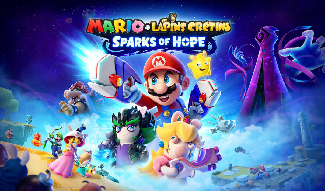 Mario-+-The-Lapins-Crétins-Sparks-of-Hope