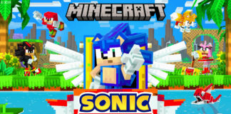 Sonic-the-Hedgehog-X-Minecraft