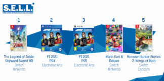 TOP des Ventes de Jeux Vidéo – semaine 28 / 2021 TOP Ventes Jeux video sem 28 2021