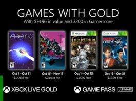 Xbox Live Games With Gold