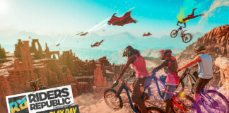 Riders Republic aura droit à un PC Play Day le 12 octobre prochain Riders Republic_KeyArt2_PCPLAYDAY_08102021_6pm_CEST