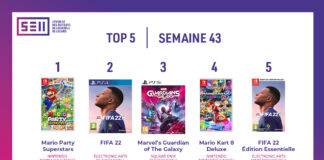 TOP des Ventes de Jeux Vidéo – semaine 43 / 2021 Top Ventes Jeux Video sem 43 2021