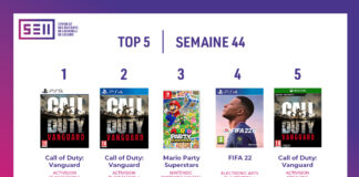 TOP des Ventes de Jeux Vidéo – semaine 44 / 2021 Top Ventes Jeux Video sem 44 2021
