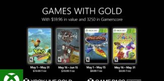 Xbox Live Games with Gold mai 2022