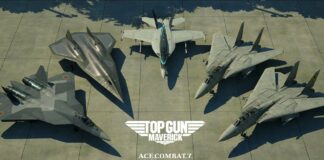 ACE COMBAT 7: SKIES UNKNOWN X TOP GUN: Maverick Aircraft Set