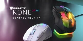 ROCCAT Kone XP Air : une nouvelle souris sans-fil et hautement personnalisable ROCCAT Kone XP Air