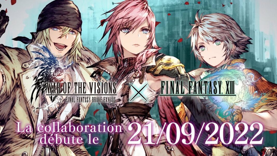 War of the Visions Final Fantasy Brave Exvius X Final Fantasy XIII X Final Fantasy Tactics 01