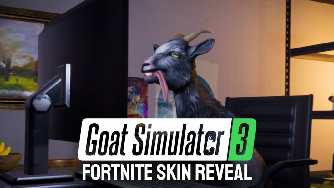 Fortnite X Goat Simulator 3