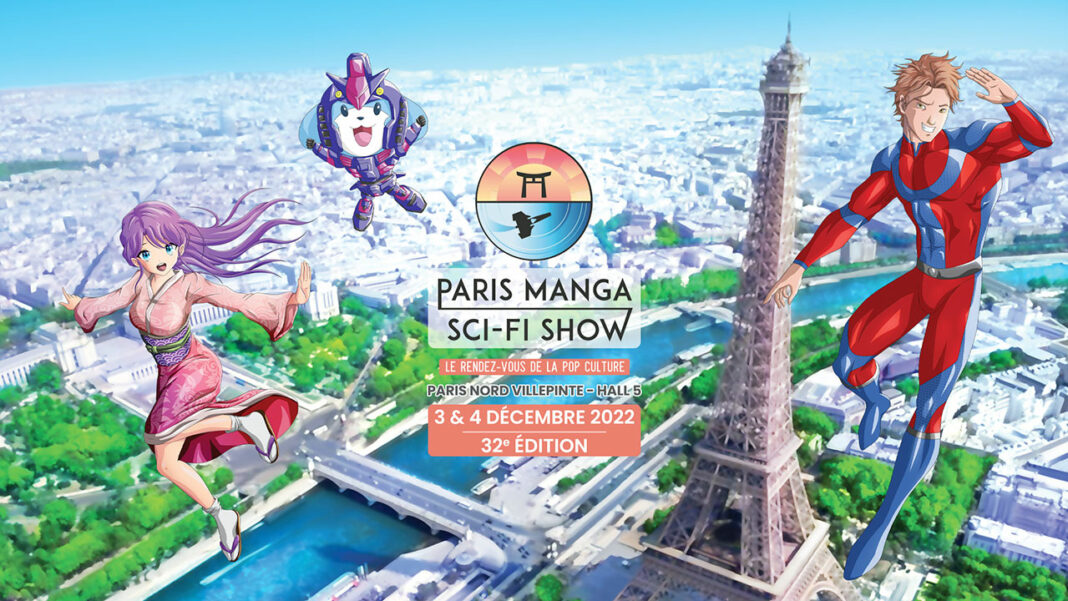 Paris Manga & Sci-Fi Show 32e édition les 3 et 4 décembre 2022