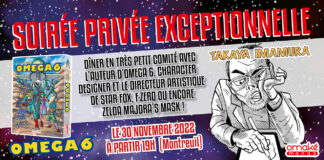 Omega 6 : passez une soirée avec Takaya IMAMURA à Paris ! Takaya IMAMURA