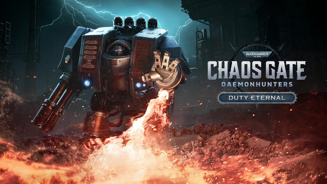 Warhammer-40,000--Chaos-Gate---Deamonhunters-Duty-Eternal-key-art-logo