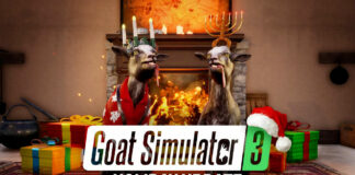 Goat Simulator 3 fête Noël avec de nouveaux objets festifs Goat Simulator 3
