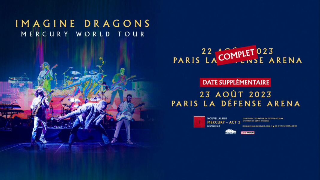 [CONCERT] Imagine Dragons Mercury World Tour une date