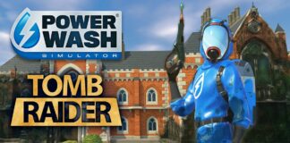 Powerwash Simulator x Tomb Raider
