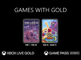 Xbox Live Games With Gold Février 2023