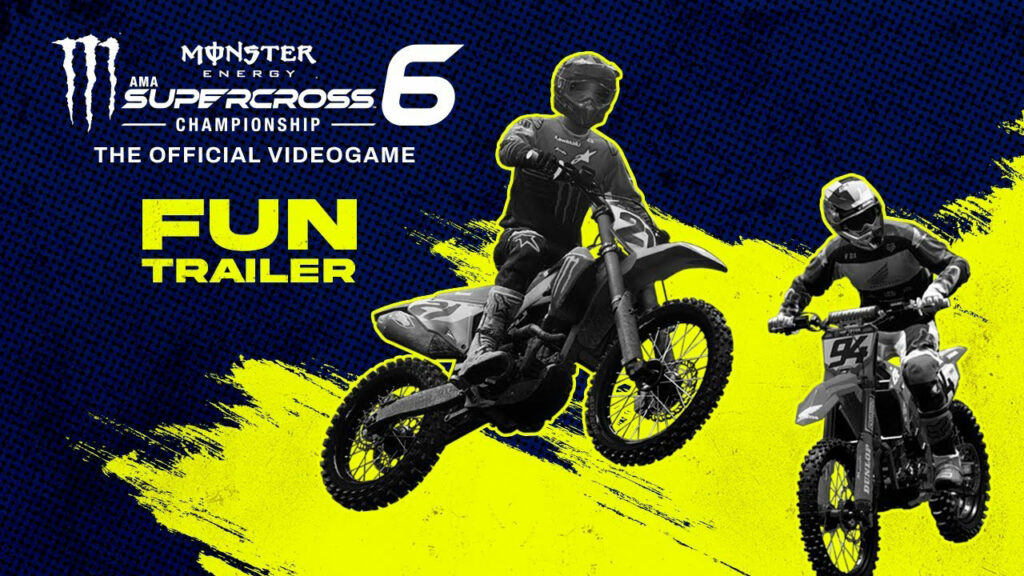 Monster Energy Supercross The Official Videogame 6 se dévoile dans un
