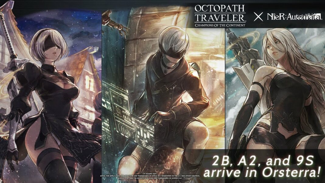 OCTOPATH TRAVELER Champions of the Continent x NieRAutomata