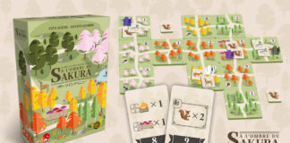 À l’ombre du Sakura, le 12 mai 2023 chez Don’t Panic Games À l'ombre du Sakura