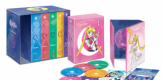 Sailor Moon : la saison 1 de retour en DVD et Blu-Ray chez Crunchyroll Sailor Moon -S1_Bluray_Coffret_Numeroté_3D_éclaté