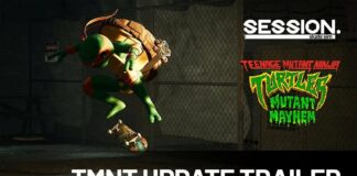 Session : Skate Sim invite les Tortues Ninja au Skate Park Session - Skate Sim x Ninja Turtles - Teenage Years