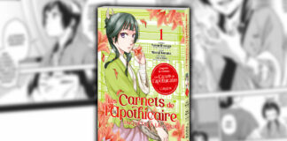 Les Carnets de l’apothicaire, enquêtes à la cour, le 5 octobre 2023 chez Mana books Les Carnets de l'apothicaire, enquêtes à la cour