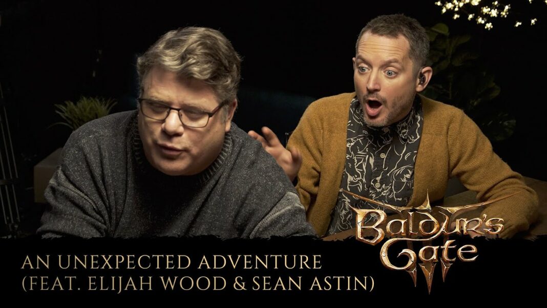Baldur's Gate 3 x Elijah Wood & Sean Astin