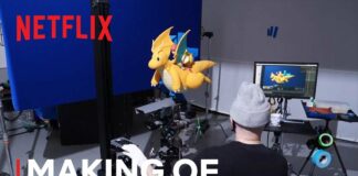 La réceptionniste Pokémon se dévoile dans un making of La réceptionniste Pokémon