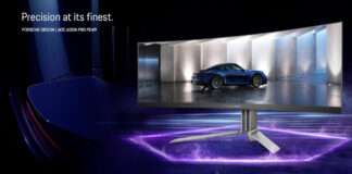 AGON by AOC PD49 : un moniteur de jeu incurvé en collaboration avec Porsche Design AGON by AOC