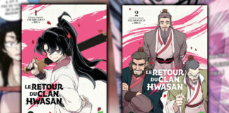 Le Retour du clan Hwasan, les tomes 1et 2 le 1er février 2024 aux éditions Michel Lafon (sous le label Sikku/WEBTOON) Le Retour du clan Hwasan