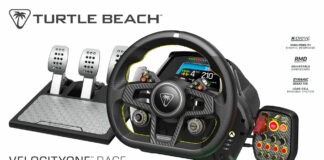 Turtle Beach VelocityOne Race : un nouveau volant de course pour Xbox et PC Windows Turtle Beach VelocityOne Race