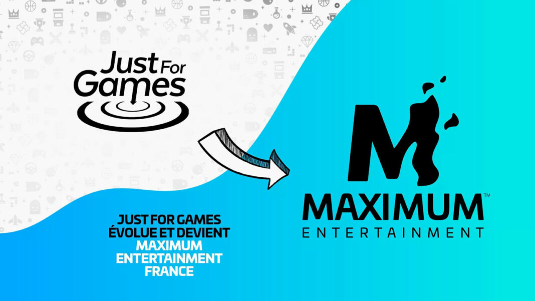 Just For Games x Maximum Entertainment France