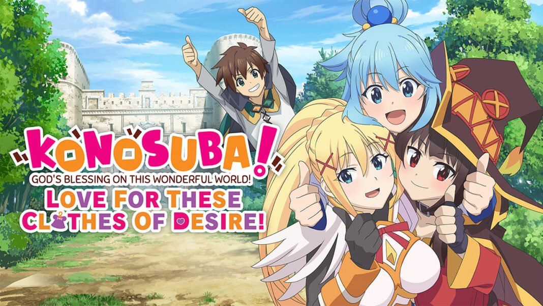 KONOSUBA - God's Blessing On This Wonderful World! Love For These Clothes Of Desire!