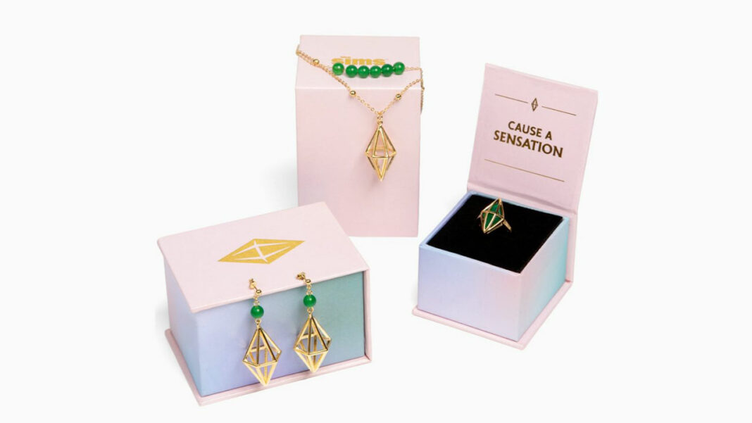 Les Sims lance la collection de bijoux Plumbob
