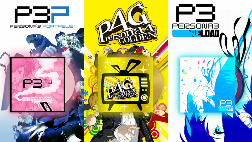Persona 3 Portable, Persona 4 Golden et Persona 3 Reload : les coffrets vinyle annoncés