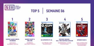 TOP des Ventes de Jeux Vidéo – semaine 6 / 2024 TOP Ventes Jeux Vidéo sem 6 2024