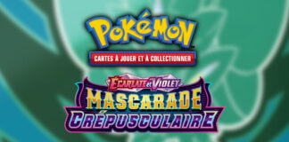 JCC Pokémon : L’extension Écarlate et Violet – Mascarade Crépusculaire annoncée JCC-Pokémon-Écarlate-et-Violet-–-Mascarade-Crépusculaire