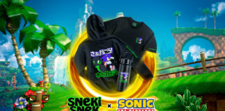 Razer : Sneki Snek et Sonic the Hedgehog font équipe dans une nouvelle collection de produits dérivés Razer-Sneki-Snek-x-Sonic-Collection-KV---1200x675