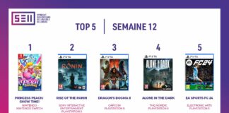 TOP des Ventes de Jeux Vidéo – semaine 12 / 2024 TOP Ventes Jeux Video sem 12 2024