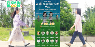 Pikmin Bloom dévoile sa nouvelle fonctionnalité : Party Walk Pikmin Bloom