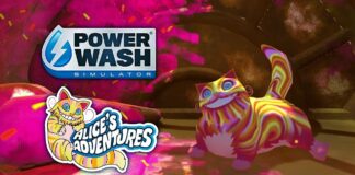 PowerWash Simulator accueillera bientôt le pack spécial Aventures d’Alice PowerWash Simulator Alice's Adventures Special Pack