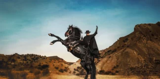 Zorro : une bande annonce pour la série TV avec Jean Dujardin Zorro ©Marcel Hartmann - Paramount + - FTV - Le Collectif 64 - Bien Sûr Productions